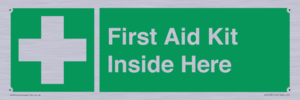First Aid Kit Inside Here